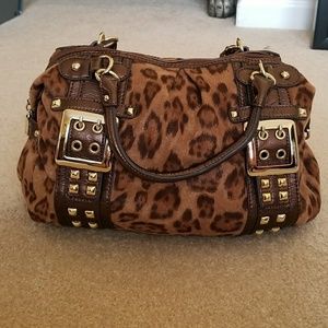 Cheetah Kathy Van Zeeland Handbag